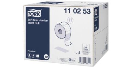 Tork papier toaletowy Mini Jumbo miękki Premium (110253)