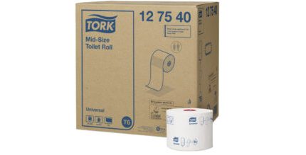 Tork Mid-size papier toaletowy, 1 warstwa (127540)