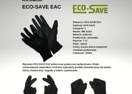 Przedstawiamy nowe rękawice ochronne ECO-SAVE EAC